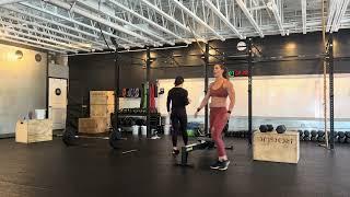 Becca Davis: AGQF 2024: workout 1