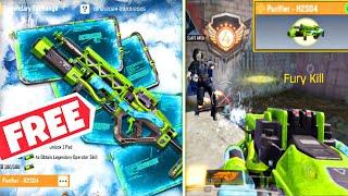 HOW TO GET LEGENDARY PURIFIER H2SO4 SKIN FOR FREE IN CODM (PERMANENT UNLOCK GUIDE) IN COD MOBILE