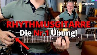 Die WICHTIGSTE Rhythmusgitarren-Technik. Macht dich garantiert besser!