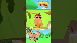 Kukuli - Hamburger Monster Kukuli  #shorts #short #cartoon #kids