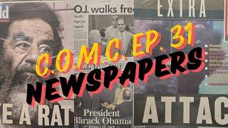 Cleaning Out My Collectibles: Episode 31- Collectible Newspapers