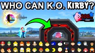 Who Can K.O. Kirby In The Cage With Only A Final Smash ? - Super Smash Bros. Ultimate