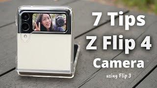 Samsung Galaxy Z FLIP 4 | 7 CAMERA Tips and Tricks 