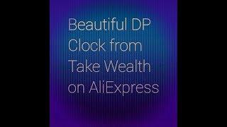 Gold Crystal Clock From TakeWealth Official Store on AliExpress