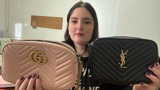 GUCCI MARMONT VS. YSL LOU CAMERA BAG - CONFRONTIAMO