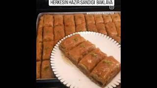 Herkesin HAZIR SANDIĞI BAKLAVA  BU KADAR GÜZELİNİ YEMEDİM.#tatlıtarifleri #serbetlitatli #baklava