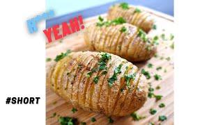 How to Grill Hasselback Potatoes #SHORTS