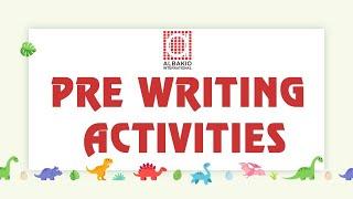 Pre Writting Activities | Ms Madeeha Nawaz | Albakio International