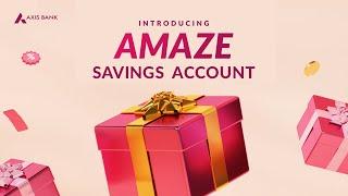 Get rewards worth Rs. 11,000* with AMAZE, a zero-balance digital savings account