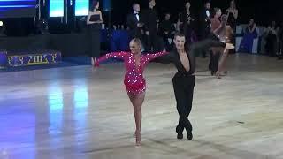 Ruslan Adaev & Polina Dubeyko cha-cha-cha | Yaroslavskiy festival |