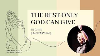 Church Online | 5 January 2025 | The Rest Only God Can Give