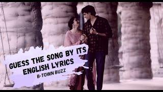 Guess The Song By Its English Lyrics