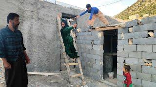 Farida's fall from the fence and Agha Iman's jump to save Farida