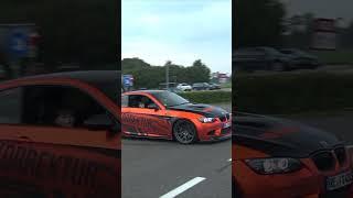 BMW M3 E92 lovely V8 and Powerslide!  #nurburgring #drifting #m3