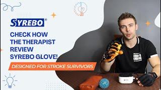 SYREBO STROKE REHABILITATION ROBOT GLOVE E10 REVIEW BY THERAPIST @TAYLOR! | AFTER STROKE | THERAPY