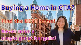 How to find the BEST home at LOWEST possible price with LEAST hassle in the Great Toronto Area?