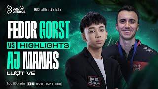 HIGHLIGHTS | FEDOR GORST VS ALBERT JAMES MANAS |RACE TO 17| BILLIARDS POOL VN | SHOWMATCH | LƯỢT VỀ