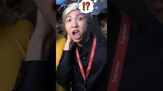 BTS Reaction To RM's Air Kiss  #shorts #rm #bts