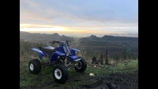 Yamaha Banshee first Trail and Snow ride