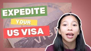 EXPEDITE your US Visa interview (IR1/CR1/fiancé)