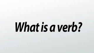 Verbs Definitions Functions  Examples (What is a Verb ?)