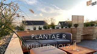 HOCHPFLANZKASTEN SERIE "PLANTAE  R " AUS SIBIRISCHER LÄRCHE