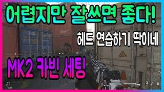 『작은포도』숙련도가 오를수록 재밌는총! MK2 카빈 세팅!【콜오브듀티 모던워페어】