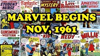 Marvel Comics November 1961 - the COMPLETE History of the Marvel Universe part 1