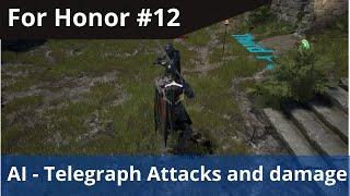 Unreal For Honor Combat Tutorial #12 - AI - telegraph attack and damage player