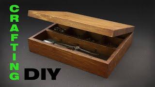 DIY. Крутая шкатулка для украшений своими руками. Jewelry box