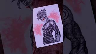 StickMan|Anime Drawing Transformation #shorts #anime #drawing #stickman #viral #trending #artist