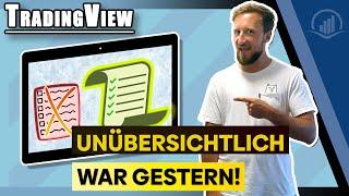 In 6 Minuten die perfekte Tradingview Watchlist erstellen!