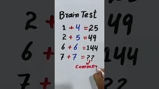 Brain to learn math challenge .