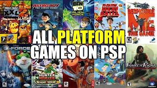 All Platform Games For PSP | Best Platformers Games On Playstation Portable