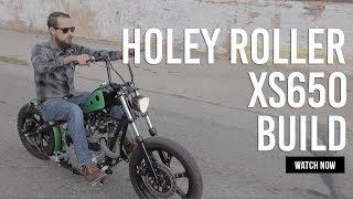 TC Bros. Holey Roller Yamaha XS650 Bobber Build