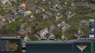 USA Laser vs. 7 USA - Command & Conquer Generals Zero Hour - 1 vs 7 HARD Gameplay