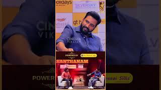 T.R Sir Rhythm ல தான் shoot பண்ணுவார்! - Santhanam | #shorts