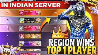 Region Wins Top 1 Player | Solo Rank Pushing