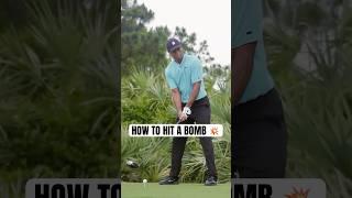 Tiger Woods teaches you how to hit a bomb. 