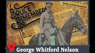 The Young Canuckstorians: Lieutenant-Colonel George Whitford Nelson