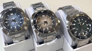 Unboxing the Seiko Ice Diver Willard’s SPB261, SPB263, SPB265