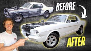 *INSANE* 1-WEEK '65 MUSTANG TRANSFORMATION!