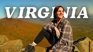 Best Fall Foliage Road Trip on Virginia’s Blue Ridge Parkway | Vlogtober Day 23