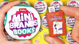 Opening And Reviewing The Mini Brands Books