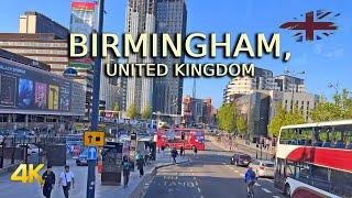 Birmingham, United Kingdom Walking Tour: Exploring The Second Most Populous UK City 4K