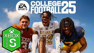 College Football 25 Xbox Series S Gameplay Review [Optimized] [NCAA Football]