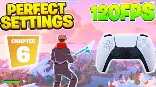 Fortnite Chapter 6 Ps5 Controller Gameplay + BEST SETTINGS  (PS5,XBOXPC)