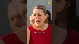 Elizabeth Olsen reacts to her and Pedro Pascal being the internet's 'mother' and 'daddy.'
