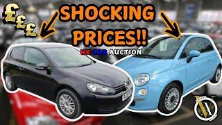 Are these used car auction prices expensive ?