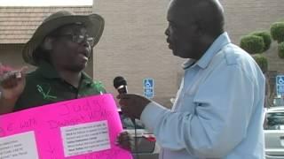 Victorville Court House Protest